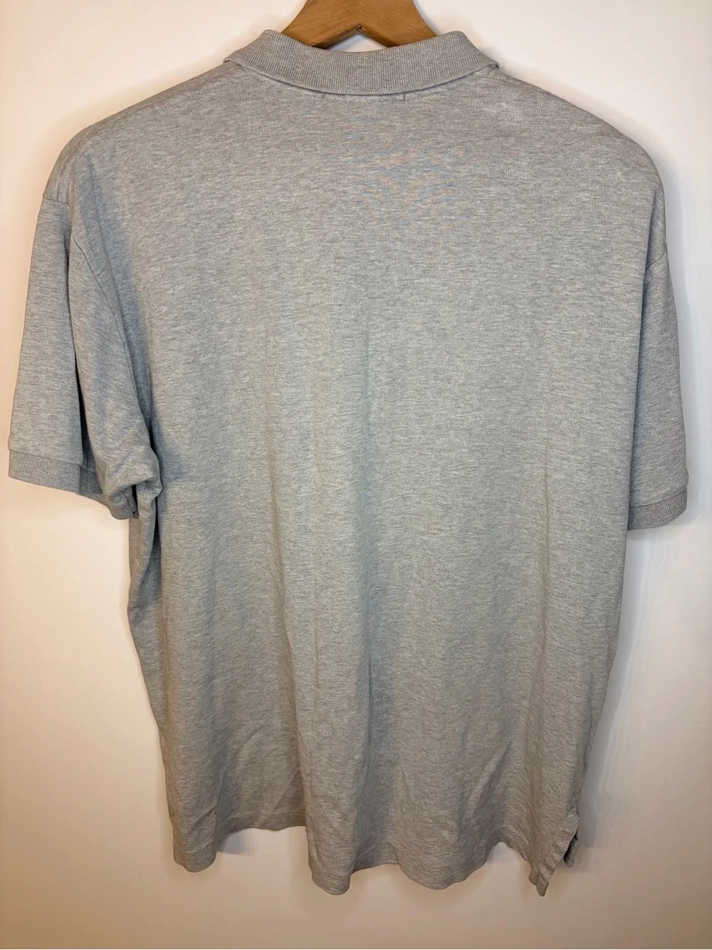Polo Ralph Lauren Men’s Gray Short Sleeve Soft Polo Shirt, Size Large